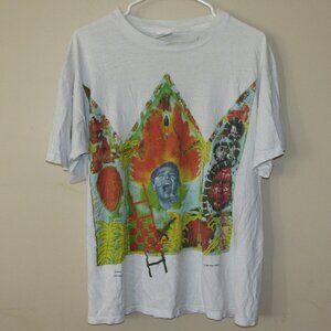 Vtg 90s Peter Gabriel Secret World Tee Rare Single Stitch Mens XL Made USA 1992
